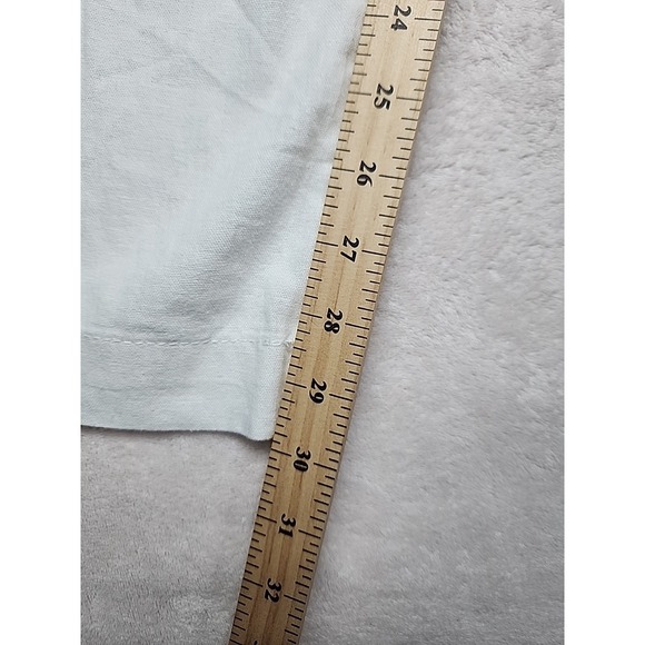 NWT Sound Style 5th Avenue Wide Lwg Linen Blend Pants White Xl (16-18) - Picture 5 of 10